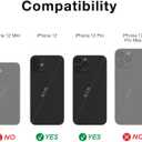 RAPTIC Shield Crystal Clear Case for iPhone 12 for iPhone 12 Pro, [10FT Mil-Grade Drop Protection], [Not Yellowing Tech], Durable Anodized Shockproof Aluminum Frame Slim 12/12 Pro Case, Black & Red