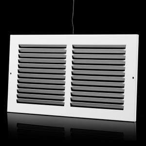 14x10 Return Air Grille(Duct Opening Size),Air Return Vent Cover,Flat Vent Cover,Rejillas De Aire Acondicionado para Casa,Return Air Grilles,Outer Dimensions:15.75"Wx11.75"H(14"Wx10"H, Duct Opening)