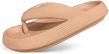 Cloud Flip Flops for Men Women Orthotic Lightweight Beach Slides Pillow Soft Slides Sandals Cushion Beach Flip Flops EVA Comfy Bath Spa Walking Sandals Pool Thong Slippers Size 41