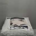 Hallmart Collection Ethan White 4 Pc King Comforter Set
