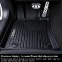 Floor Mats for 2026 Hyundai Palisade Gas Accessories, fit SESELSEL ConvenienceSEL PremiumLimitedXRTCalligraphy,TPE All Weather Protection Full Coverage Trunk Liner & Floor Liner for Palisade