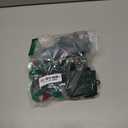 Battery Operated Christmas Lights,26 Ft 50 LED Lights Battery Powered LED Decoration String Light with Timer Flash Twinkle,C6 Red & Green & White