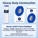PF-07077 Compatible with CCP420, Clean and Clear Plus 420, PCC105-PAK4, R173576, C-7471, 178584, 817-0106, FC-6470 Pool Filter Cartridges,4 x 105 Sq. Ft,LOD: 26-1/16"7, 4 Pack