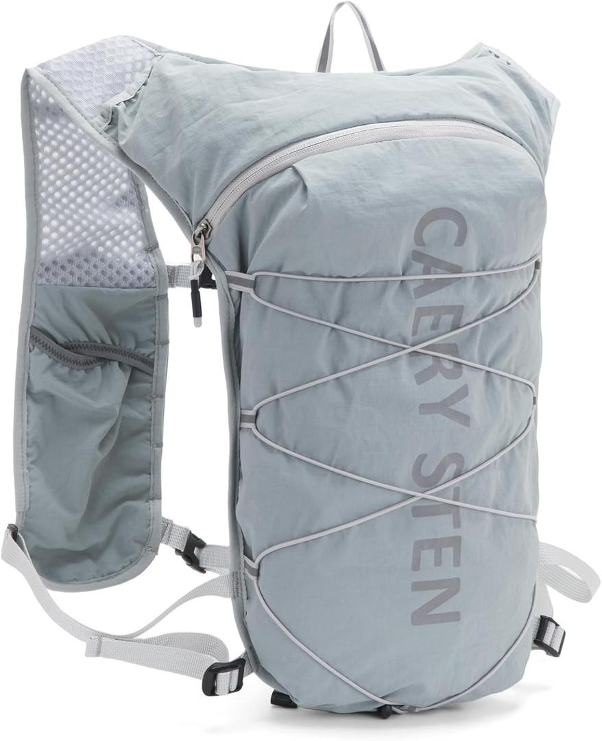 Hydration Pack Running Vest with 1.5L Water Bag - Lightweight Marathon Hiking Backpack for Men and Women