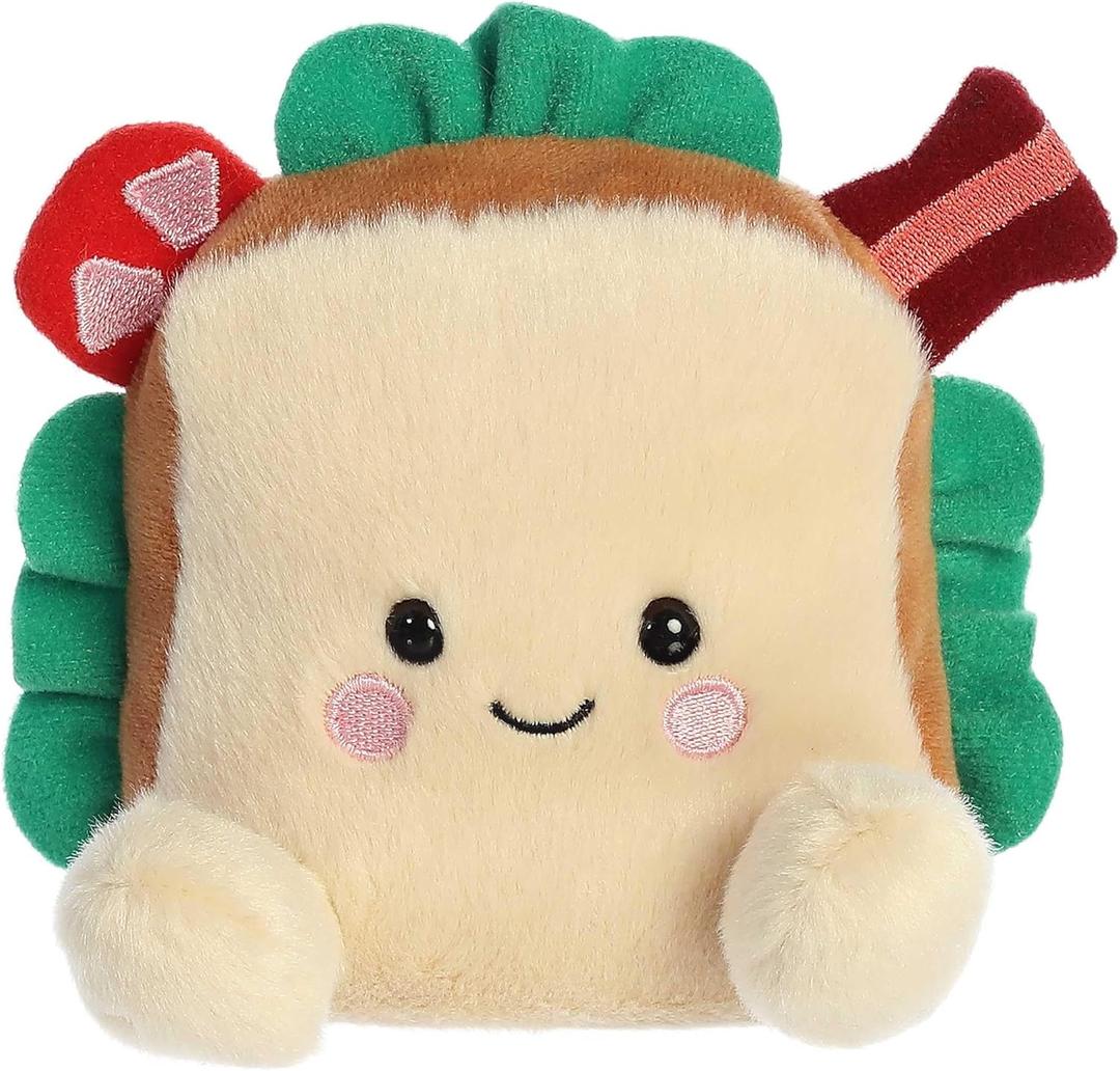 Aurora Adorable Palm Pals Tomas BLT Stuffed Animal - Pocket-Sized Play - Collectable Fun - Brown 5 Inches