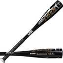 Franklin Sports Kids Teeball Bat - Venom + Barracuda Aluminum + Composite - USA Baseball Certified for Boys + Girls - Youth Metal Bat - Drop -10 to -13 (2-5/8" Barrel, Black: 2-5/8" Barrel)