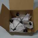 TOPIA HANGER Hoodie Hangers 2-Pack with 6 Wood Balls, 360Swivel Purse Hanger, Scarf Hanger, Closet Hooks, Handbag Organizer, Bra Hanger, Accessory Organizers for Scarf, Tank top, Hat, Hoodie CT43B (Black)