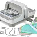 Sizzix Big Shot Machine with Starter Kit, 6" Die-Cutting and Embossing Machine with Cutting Dies, Embossing Folder and Cardstock