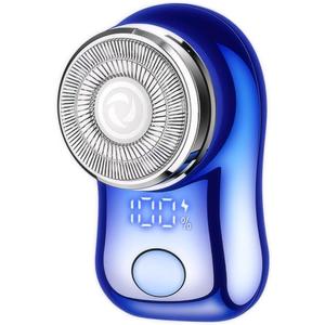 Mini Electric Shaver, Portable Powerful Storm Razor for Men Women, USB C Rechargeable, Battery Power Display, Lightweight Razor for Travel Office Business Trip