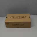 Coutgo Womens Bow Slingback Heels Low Kitten Heel Pumps Closed Pointed Toe Party Wedding Dress Shoes, Red, Size 8.5