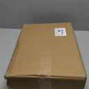 HOMEKOKO Vintage Double Layer Large Bread Box for Kitchen Counter, Retro Design Wooden Large Capacity Bread Storage Bin (White)