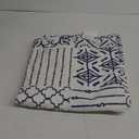 Lush Decor Monique Throw, 50 x 60-inch, Blue