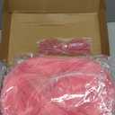 PLULON 4 Pcs Colorful Bob Wigs with Heart Plastic Sunglasses Hair Cap for Women Men, Pink Purple Neon Short Bob Wig Colored Funny Cosplay Hair for Daily Bachelorette Halloween Costume Party Decor