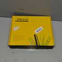 Hand Sanding Block Set of 7,PSA Base Auto Body Sanding Block Kit with Long Panel Sander,Flexible for Automotive Paint and Woodworking Sand Furniture,Black