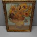 Gold 11x14 Picture Frame Vintage Wood Baroque Design for Wall Hanging, Antique Ornate Photo Frame Fits 8x10 with Mat for Wall Art and Prints