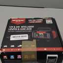 NEXPEAK 15A Battery Charger, Trickle Charger 12V/ 24V Car Battery Charger 9-Stage Smart LiFePO4 Charger Battery Maintainer w/ Overcharge Protection Pulse Repair for Car Truck Motorcycle Lawn Mower