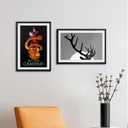 upsimples 13x19 Picture Frame, Display Pictures 11x17 with Mat or 13 x 19 Without, Wall Hanging Poster Frames, Black, 1 Pack