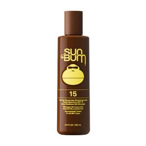 Sun Bum SPF 15 Browning Body Lotion - Water-Resistant Broad Spectrum Moisturizing Tanning Lotion with Vitamin E - Hawaii 104 Act Compliant (Made Without Octinoxate & Oxybenzone) - 8.5 Fl Oz