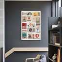 Vintage Matchbook Prints Painting Trendy Coastal Cowgirl Matches Poster Retro Eclectic Matchbox Canvas Wall Art Funky Match Box Aesthetic Room Wall Decor for Bar Cart Unframed 12x16inch