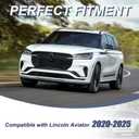 Window Visors Rain Guards for Lincoln Aviator 2020-2026 Window Vent Visor
