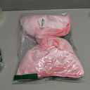 Thyle Large Pink Bow Pillow 18 x 16 Inches Velvet Bownot Throw Pillow Decorative Cute Coquette Bow Cushion Butterfly Shaped Decor for Wedding Dorm Room Bed Aesthetic Anniversary Sofa Couch Car Gift