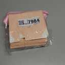 EQOREIIN Small Kraft Paper Gift Bags - 70 Pack Pink, 4.5x1.8x3.9 Inches, With Bow Ribbon - Perfect for Wedding, Birthday, Baby Shower