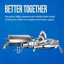 Walker 53398 Exhaust Pipe 2.25" Outlet (OD) for Toyota Tacoma