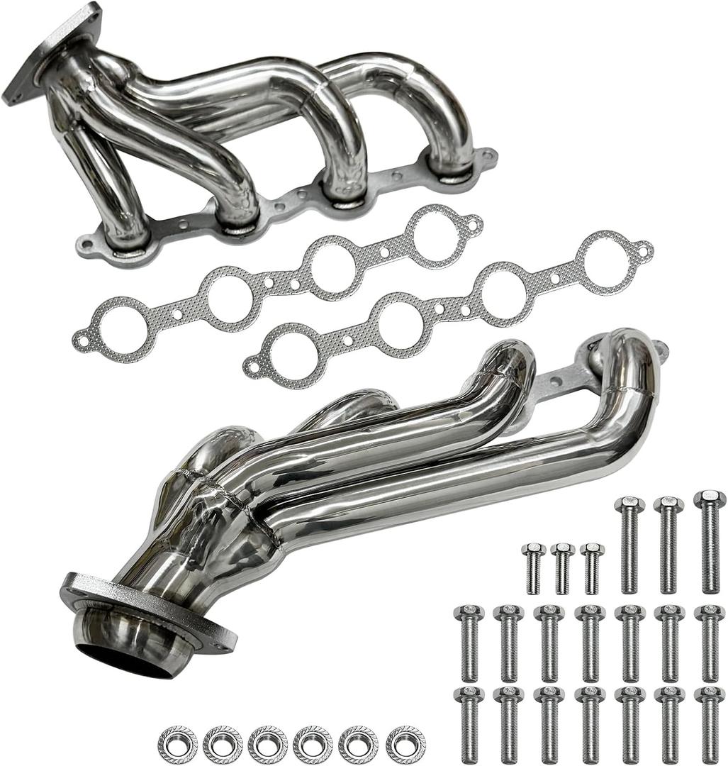 Exhaust headers for 2002-2016 Chevy Silverado1500 2500HD 3500HD 4.8L 5.3L 6.0L 6.2L ls engine
