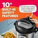 Instant Pot Duo Plus 9-in-1 Multicooker, Pressure Cooker, Slow Cook, Rice Maker, Steamer, Saut, Yogurt, Warmer & Sterilizer, Includes App with Over 800 Recipes, Stainless Steel, 6 Quarts