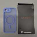 CANSHN Magnetic for iPhone 17e / 16e Case, Upgraded [Full Camera Protection] [Compatible with Magsafe] [Translucent Matte] Shockproof Protective Phone Case for iPhone 17e / 16e - Ultramarine