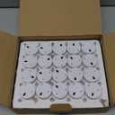 LED Tea Lights Candles- 100Pack Flameless Candles Realistic and Bright Flickering Long Lasting 200Hours for Holiday Celebration,Party, Home Decoration WarmYellow,Battery Operated (100pcs)