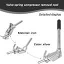 Zpana Stud Mount Valve Spring Compressor Removal Tool, OEM# 66784 Remove & Install Valve Retainers, Automotive Engine Repair Accessories, Compatible with All 3/8" & 7/16" Rocker Studs