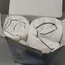 Cooling Pillows Standard Size Set of 2, Shredded Memory Foam Pillows, Adjustable Firm Bed Pillows Cool Cold Pillow for Hot Side Back Stomach Sleepers with Removable Washable Cover, 20" x 26", White