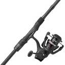 Abu Garcia Vendetta Spinning Rod and Reel Combo, 3000 Size Reel - 7' - Medium - 2pc