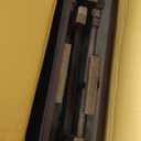 Amazon Basics Portable Foldable TV Tray Table with Storage Rack, Space-Saving Design, Sturdy Wood, 14.6"L x 19"W x 26"H, Espresso, 4-Pack