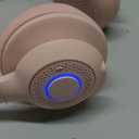 JIAMQISHI Wireless Headset with AI Noise Cancelling Microphone Bluetooth Headset - Bluetooth V5.2 Headphones with USB Dongle & Mic Mute for Computer/Laptop/PC/iPhone/Android/Cell Phones (Pink)