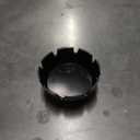4" Black Melamine Ash Tray [Count of 6]