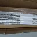Lazblinds Upgraded Top Down Bottom Up (TDBU) Honeycomb Blinds, No Drill No Tools Easy Install Cordless Cellular Shades for Windows 21" W x 48" H, White - Light Filtering