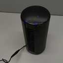 Vornado ATOM 1 Oscillating Tower Fan, Small Air Circulator with 4 Speeds, Touch Controls,Black, 10"