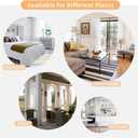 3 x Slippers for Guests, 11.2 inch,Disposable & Reusable Non-Slip Hotel Slippers with Storage Bag, Soft Cotton Guest Slippers for Women & Men,Non-Slip for Home, Gym,Party (White, XXL)