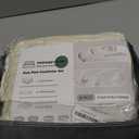 PERFEMET Girls Comforter Set Twin Size Beige Cream 5 Pieces Boho Pom Pom Bed in A Bag with Sheets Ultra Soft Lightweight Fluffy Beige Solid Bedding Set Matching 2 Pillowcases(Beige Cream, Twin)