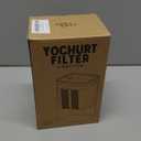 Yogurt Strainer1.9QT/0.475GAL Total & 0.8QT/0.2GAL Filter, Yogurt Strainer Greek Yogurt Strainer Yogurt Press, BPA-Free PP Strainer for Whey SeparationTotle1.9QT (1.9Quarts-White)