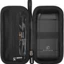 Aproca Black Hard Travel Storage Case, for SYNHOPE Water Flosser [Mini Cordless Portable] Oral Irrigator Water Teeth Cleaner Pick