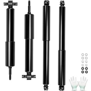 Torchbeam 4pcs Front+Rear Complete Struts Shock Assembly for 1998-2010 Ranger,1998-2007 B3000,1998-2001 B2500,2001-2009 B2300,1998-2004 B4000 Suspension Kit Struts and Shocks Absorbers 344396,344397