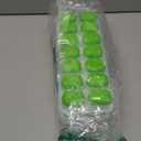 Ice Cube Tray with Lid, 4 Packs 56 Cubes Durable Stackable Ice Cube Trays for Freezer with Removable Lids, Easy-Release Plastic & Silicone Ice Tray for Cocktail, Coffee (Blue)