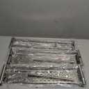 23.6 inch Wall Mounted Bathroom Shelf, 2 Tier Towel Rack, Stainless Steel