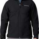 Columbia Men's Ascender II Hooded Softshell Rain Jacket (XX-Large, Black)
