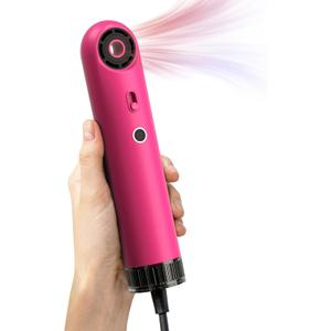 SYLPH Mini High-Speed Hair Dryer, 110,000 RPM Fast Drying Portable Blow Dryer, 0.55lb Ultra-Lightweight, 200M Negative Ions & Smart Temp Control, Travel Hairdryer for Home, Gym & Hotel (Rose)