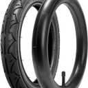 Front 12.5×1.75x2.25 Tires and Inner Tubes, 12 1/2x1.75x2 1/4 Tire Tubes Fit for BOB 3-Wheeler Gear Jogging Troller Models-Single and Double Stroller Including Revolution SE/Pro/Flex/SU/Ironman(3 Set)