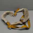 Equinavia Valkyrie Soft Ultra Fleece Padded Adjustable Breakaway Horse Halter - Golden Sunshine/White - Cob